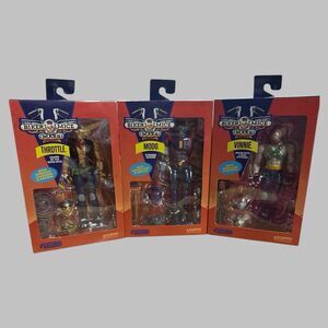 Nacelle Biker Mice From Mars 7" Action Figure Vinnie/Throttle/Modo Lot Of 3 NEW
